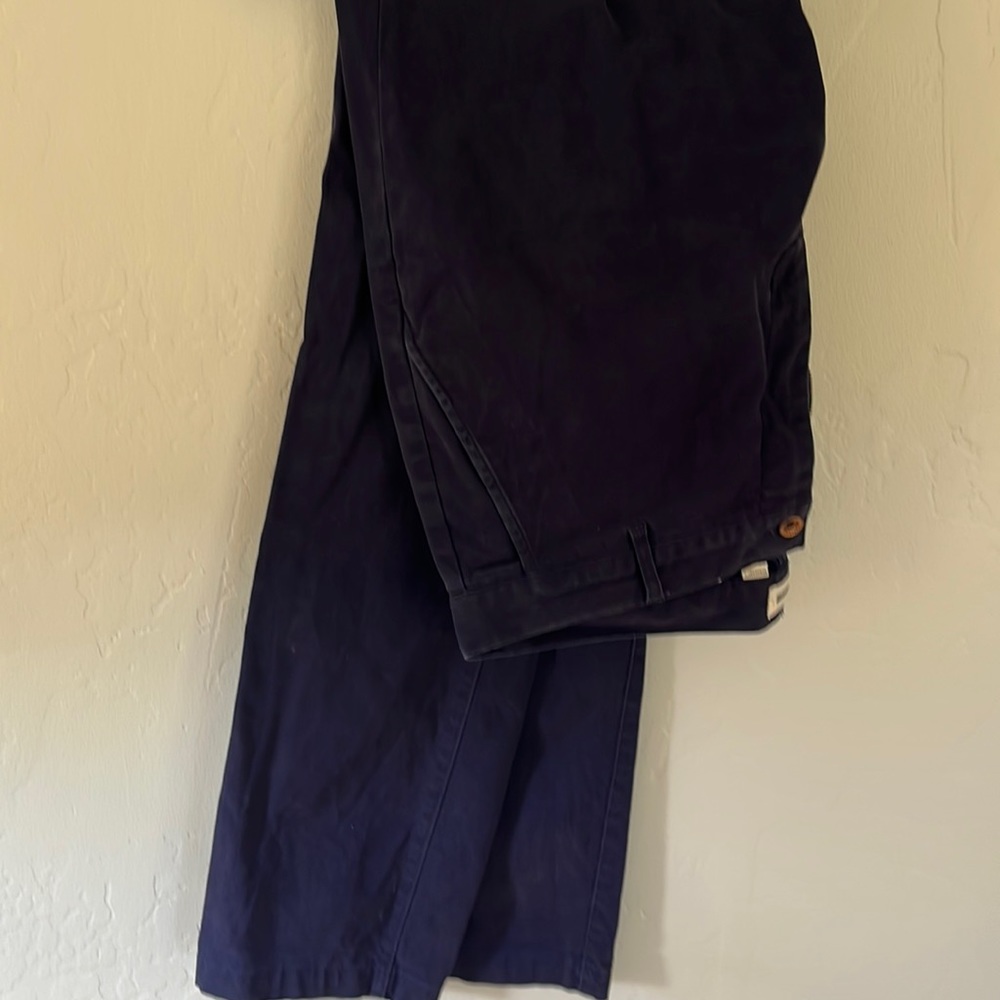 Taylor Stitch blue Democratic Chinos